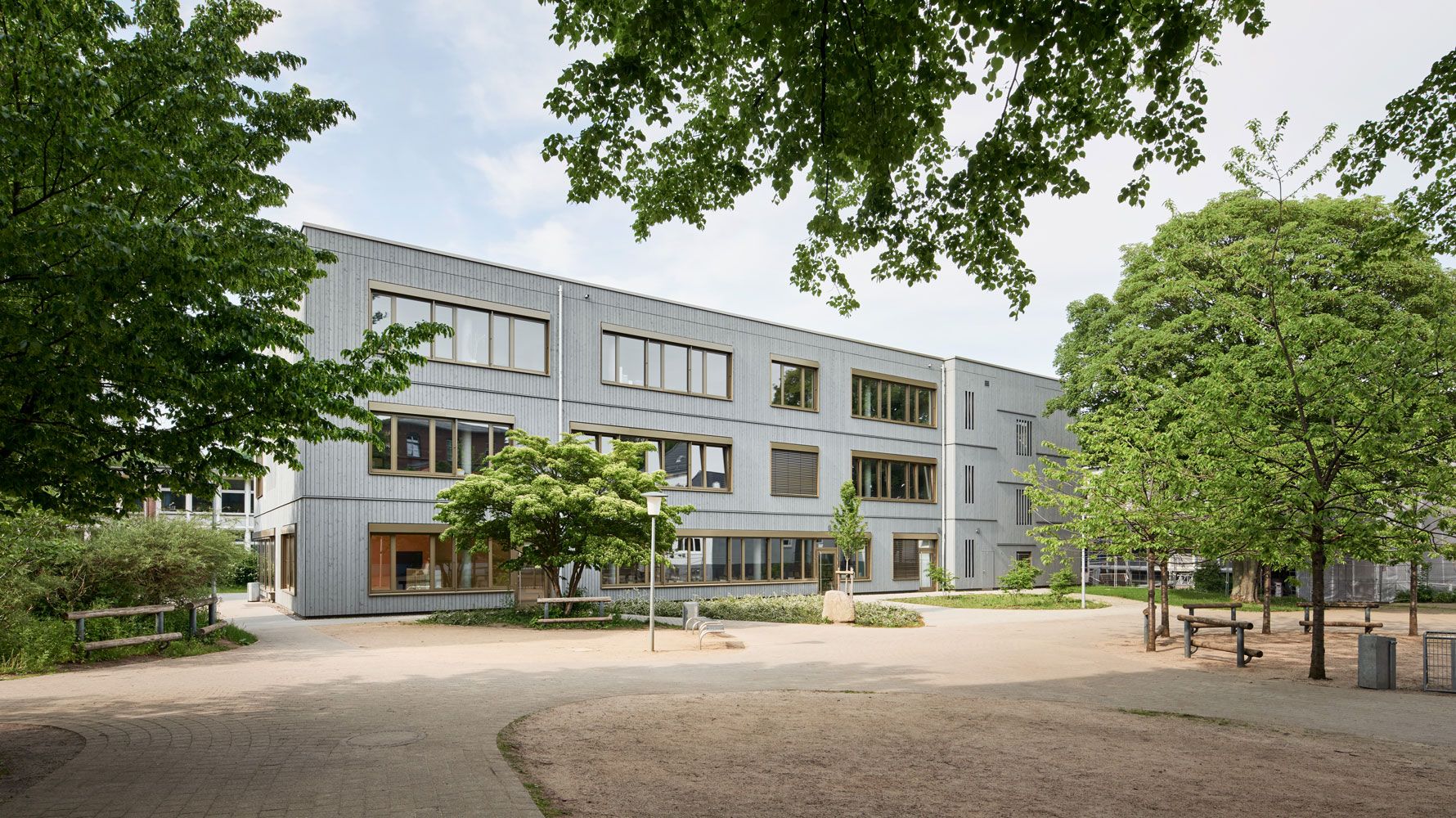 Stadtteilschule Bahrenfeld Außenansicht Stadtteilschule Bahrenfeld Außenansicht