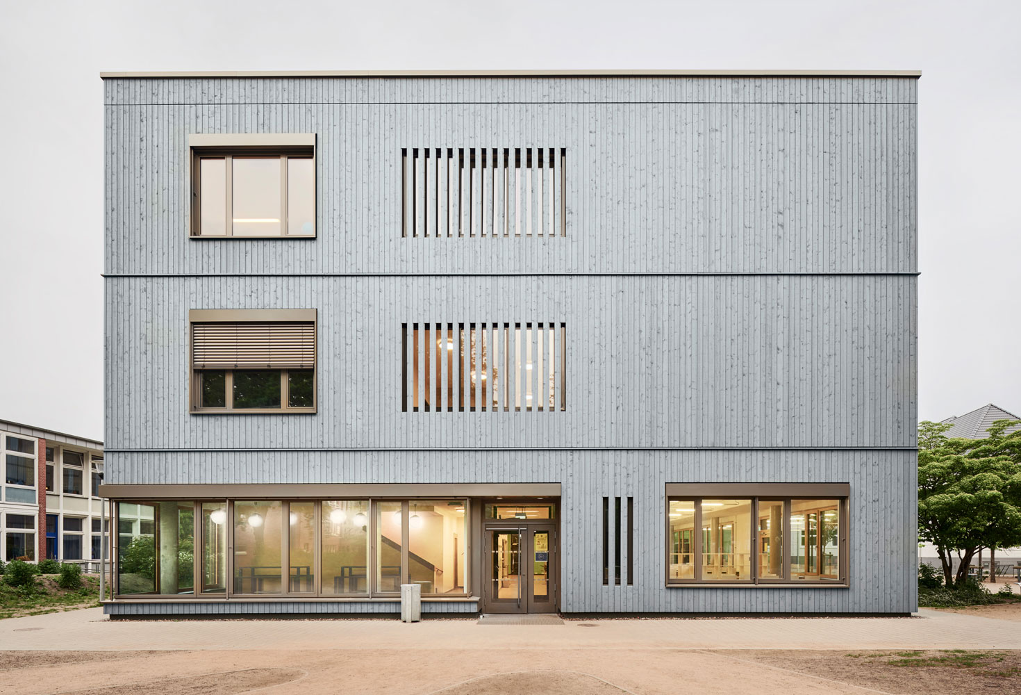 Stadtteilschule Bahrenfeld Außenansicht Stadtteilschule Bahrenfeld Außenansicht