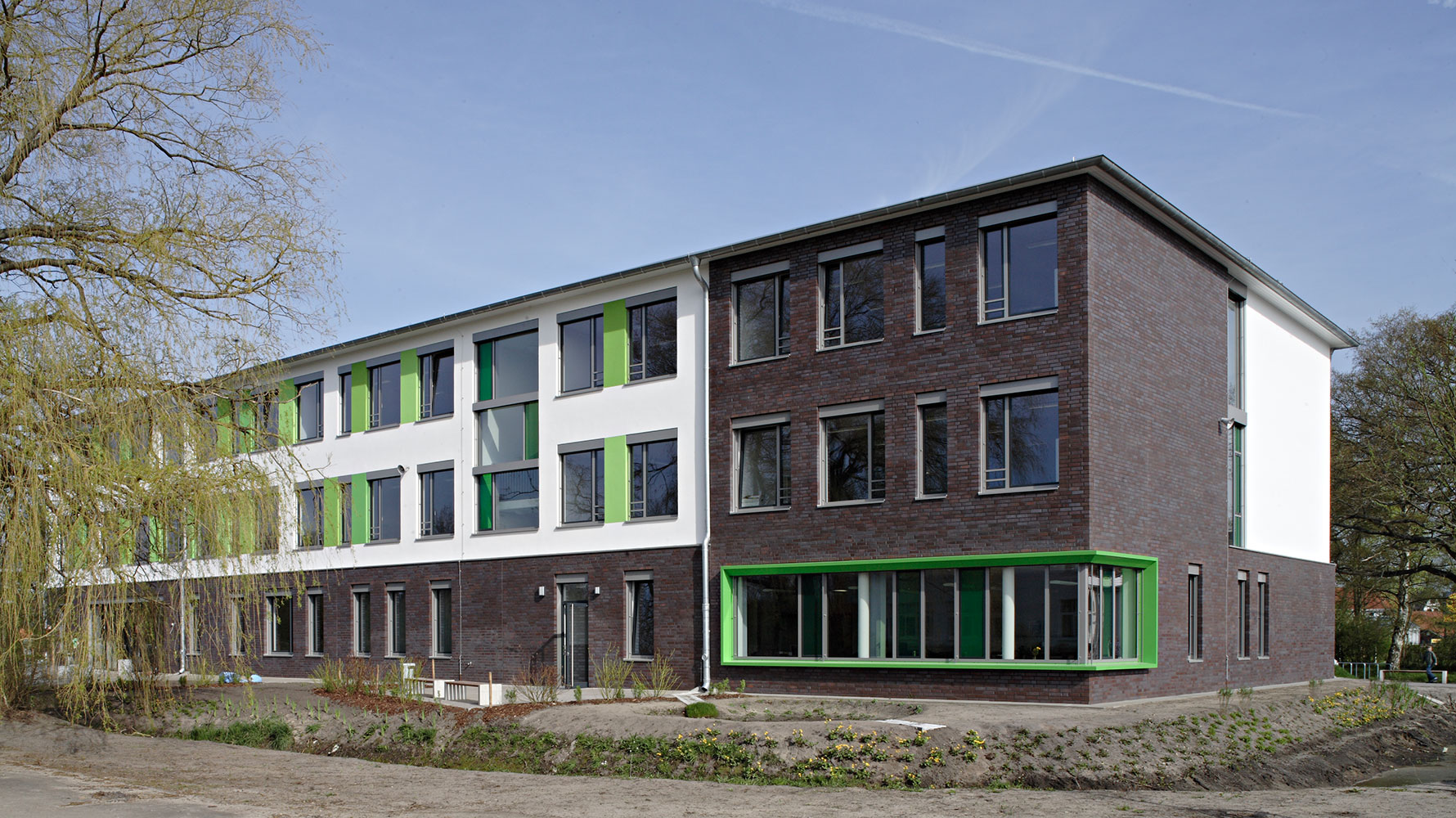 Gymnasium Bleckede Außenansicht Gymnasium Bleckede Außenansicht