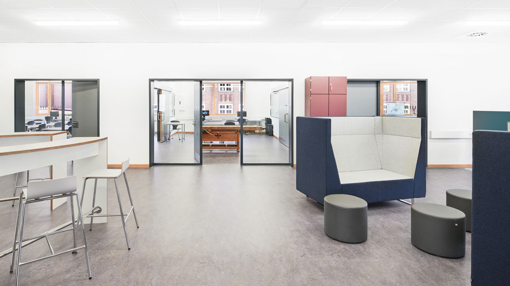 Berufliche Schule Gewerbe und Logistik Aufenthaltsraum Berufliche Schule Gewerbe und Logistik Aufenthaltsraum