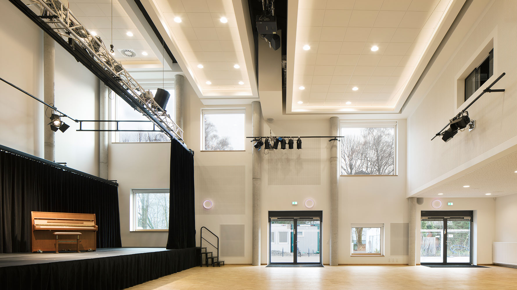 Bürger- und Sozialzentrum Huchting Innenansicht Bürger- und Sozialzentrum Huchting Innenansicht