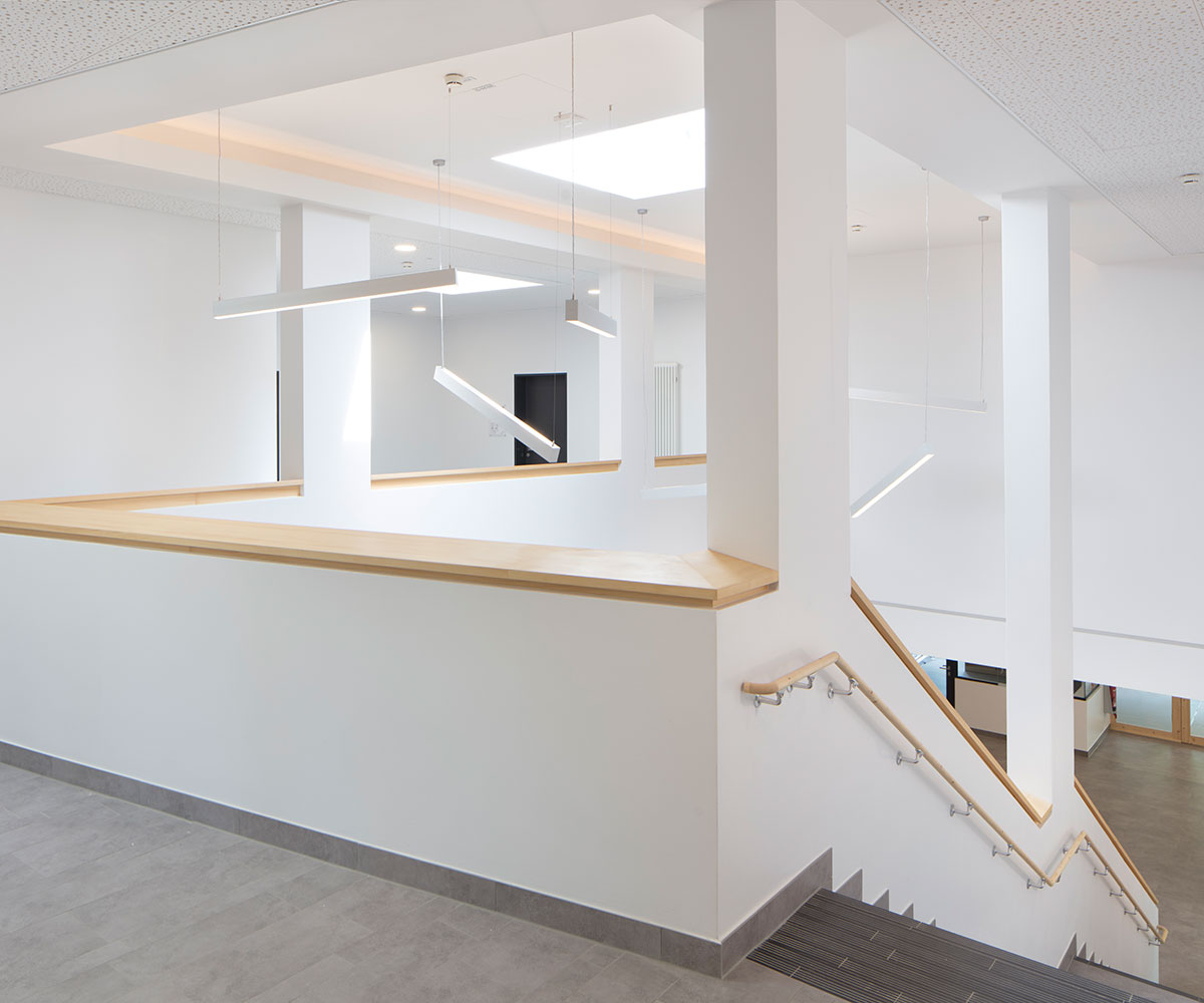 Bürger- und Sozialzentrum Huchting Treppenhaus Bürger- und Sozialzentrum Huchting Treppenhaus