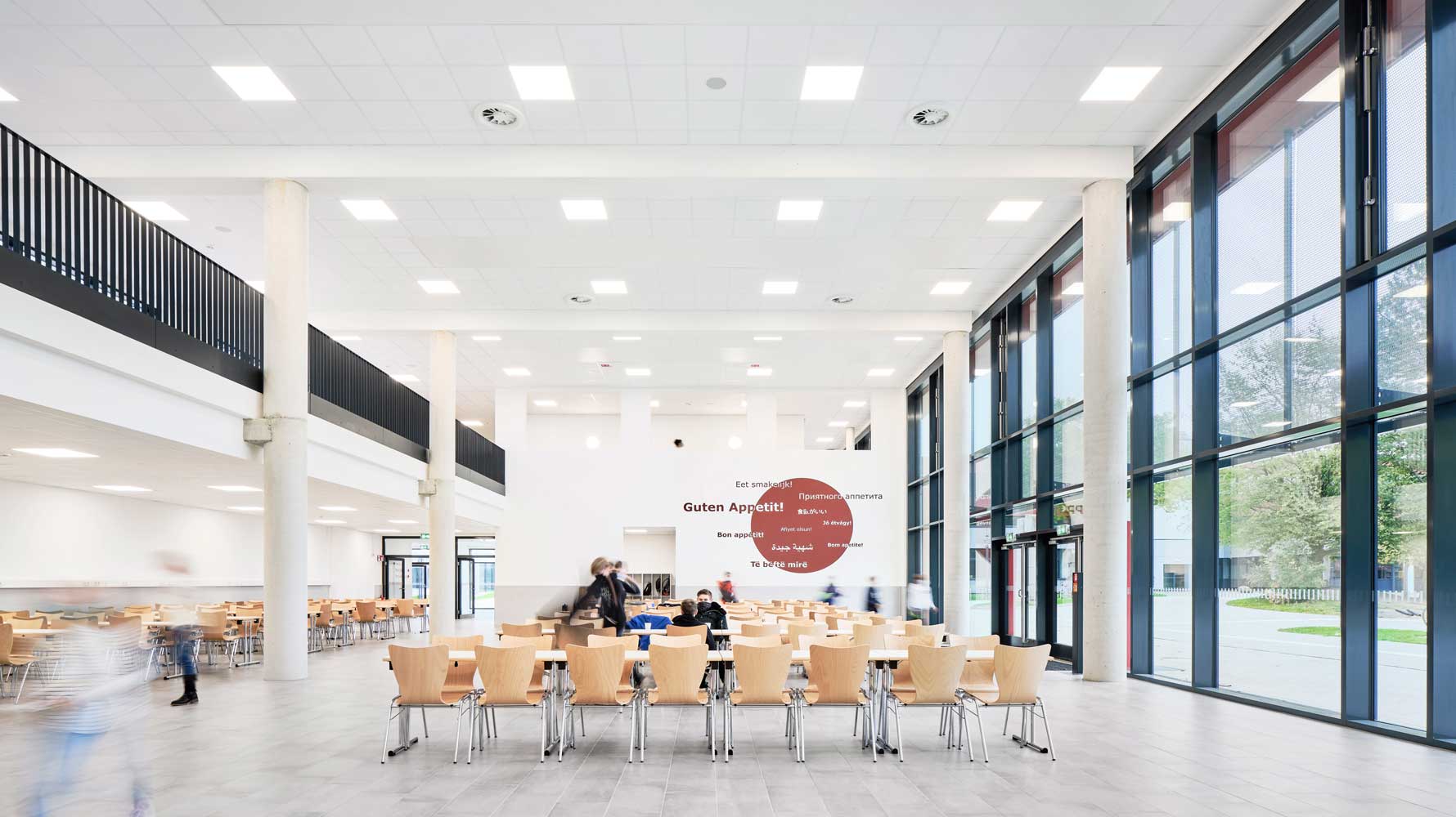 Schulcampus Isernhagen Innenansicht Schulcampus Isernhagen Innenansicht