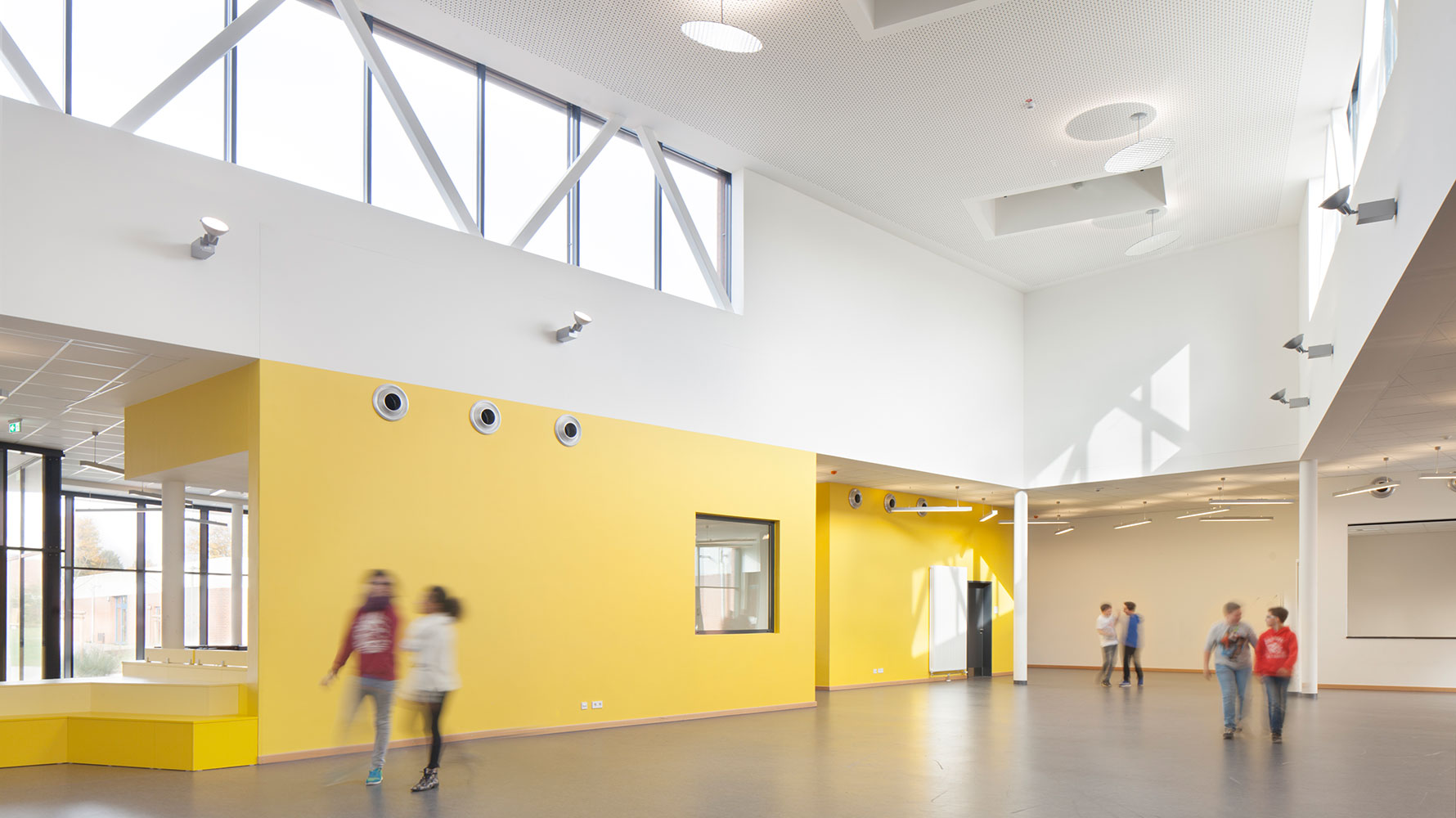 Carl-Friedrich-Gauß-Schule Zeven Innenansicht Carl-Friedrich-Gauß-Schule Zeven Innenansicht