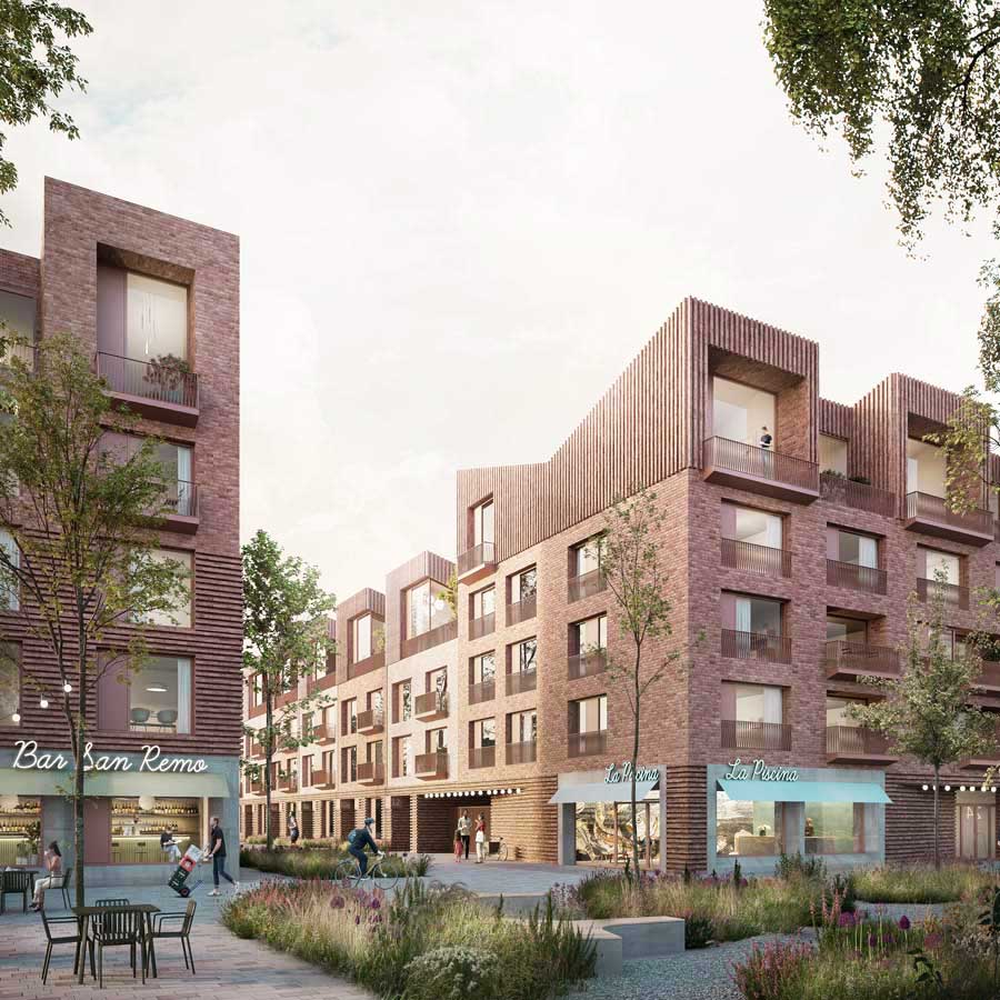 Neues St. Jürgen-Quartier im Hulsberg-Viertel, Bremen Neues St. Jürgen-Quartier im Hulsberg-Viertel, Bremen